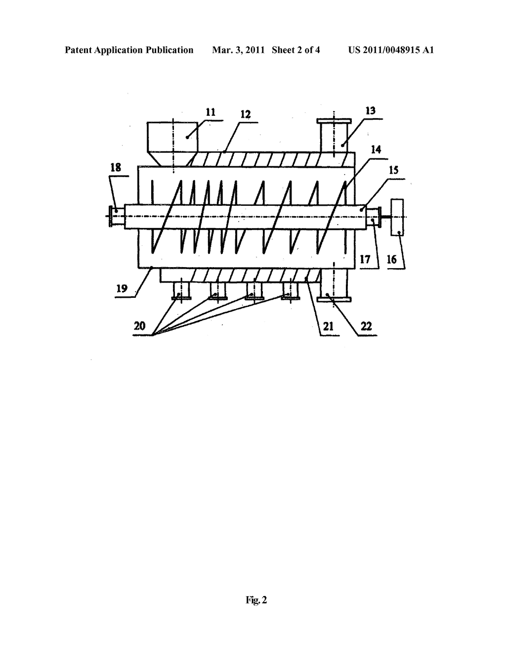 Method and Device for Processing Domestic and Industrial Organic Waste - diagram, schematic, and image 03