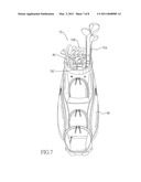 HEIGHT ADJUSTABLE TOP FRAME FOR GOLF BAG diagram and image