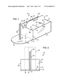 CARRIER FOR CONDIMENT AND BEVERAGE CONTAINERS diagram and image