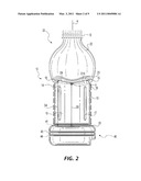 Dome Shaped Hot-Fill Container diagram and image