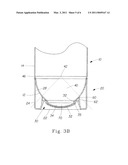 Supportable Pressurizable Container having a Bottom for Receiving a Dip Tube and Base Cup Therefor diagram and image