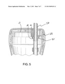 VENTED CLOSURE FOR CONTAINER diagram and image