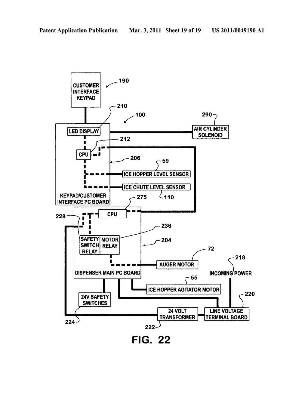 Undercounter ice dispenser - diagram, schematic, and image 20