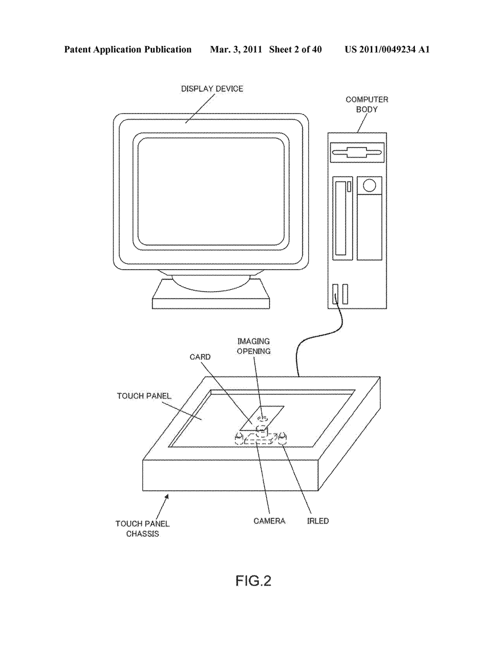 CARD SURFACE READING/INSTRUCTION EXECUTING METHOD - diagram, schematic, and image 03