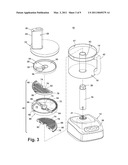 DICING ELEMENT ASSEMBLY FOR A FOOD PROCESSOR diagram and image