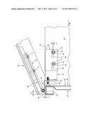 HINGE FOR TONNEAU COVER AND MOUNTING ASSEMBLY diagram and image