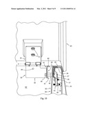 HINGE FOR TONNEAU COVER AND MOUNTING ASSEMBLY diagram and image