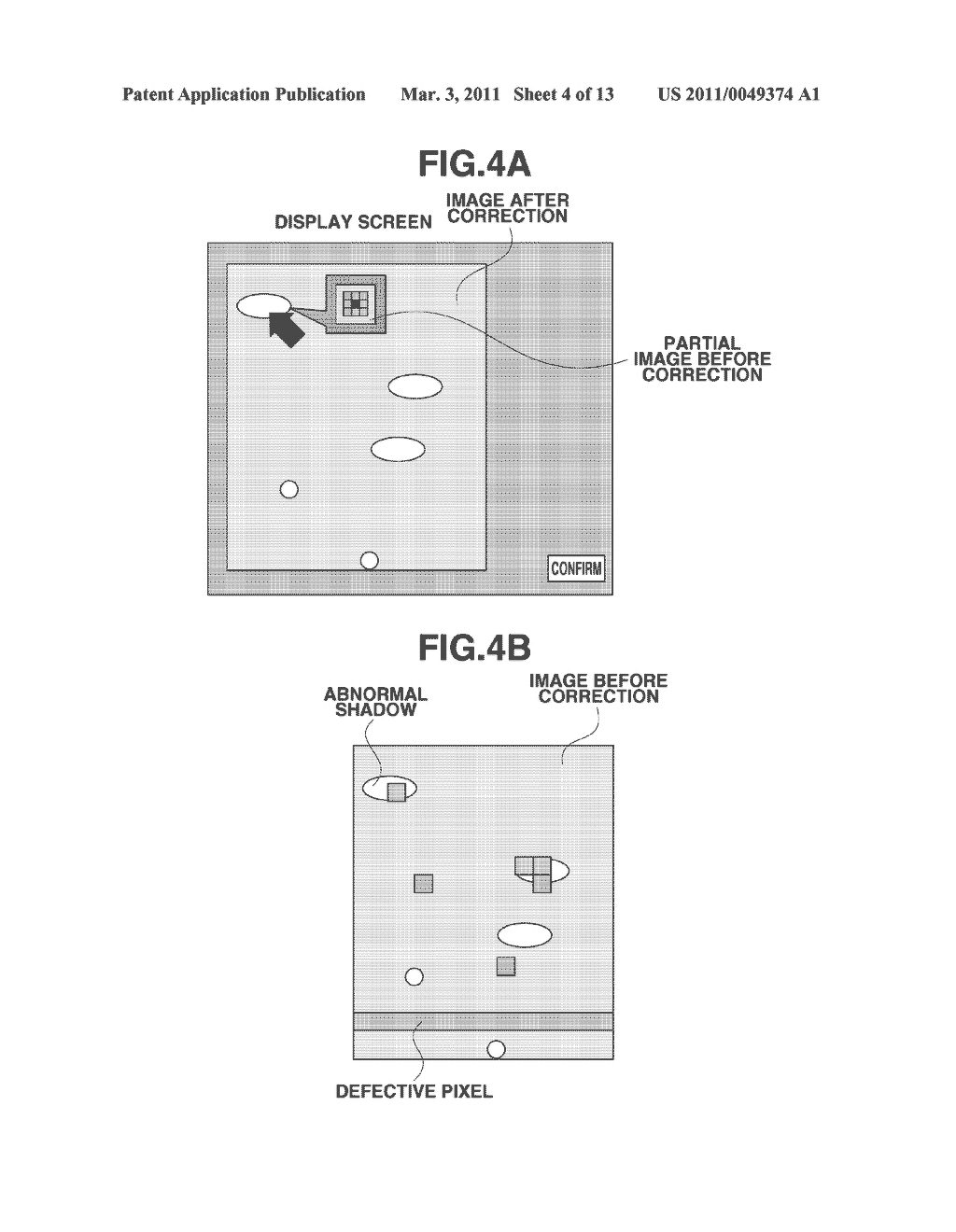 INFORMATION PROCESSING METHOD AND INFORMATION PROCESSING APPARATUS FOR DISPLAYING ANOMALOUS PIXEL, AND RADIOGRAPHIC SYSTEM - diagram, schematic, and image 05