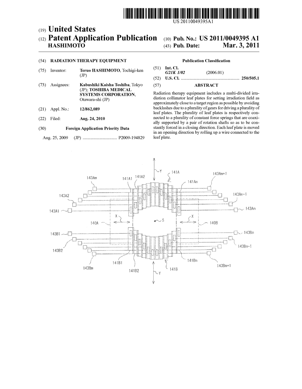 RADIATION THERAPY EQUIPMENT - diagram, schematic, and image 01