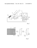 Process and apparatus for reading out and erasing X-Ray information stored in storage phosphor layers diagram and image