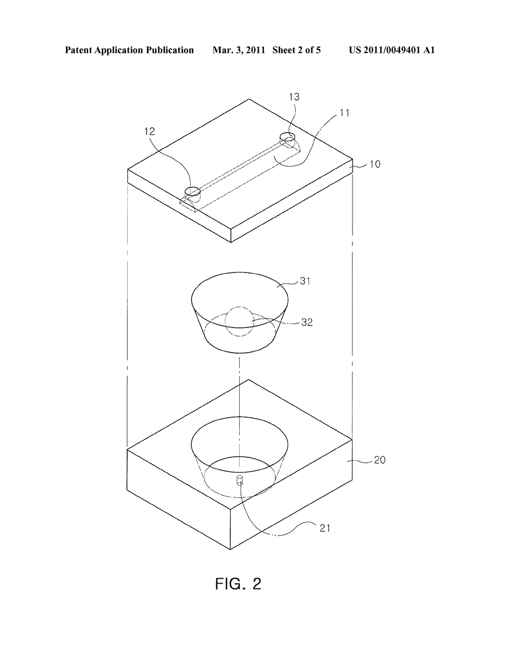 MAGNETIC MICROVALVE USING METAL BALL AND METHOD OF MANUFACTURING THE SAME - diagram, schematic, and image 03