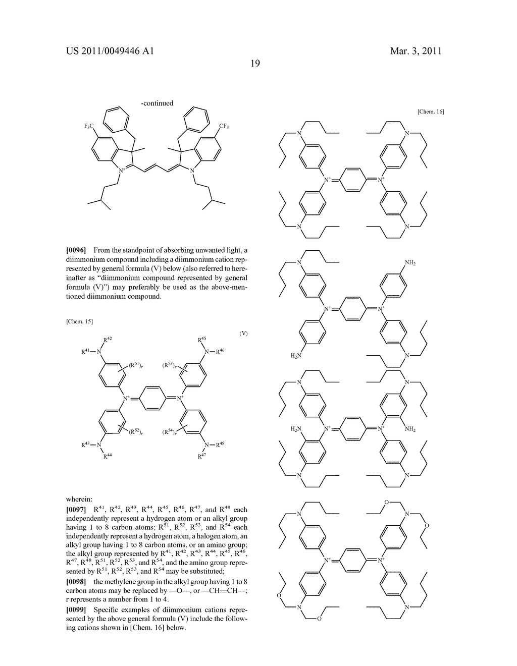 COLOR CORRECTION MATERIAL, FILM-FORMING COMPOSITION, AND OPTICAL FILTER - diagram, schematic, and image 20