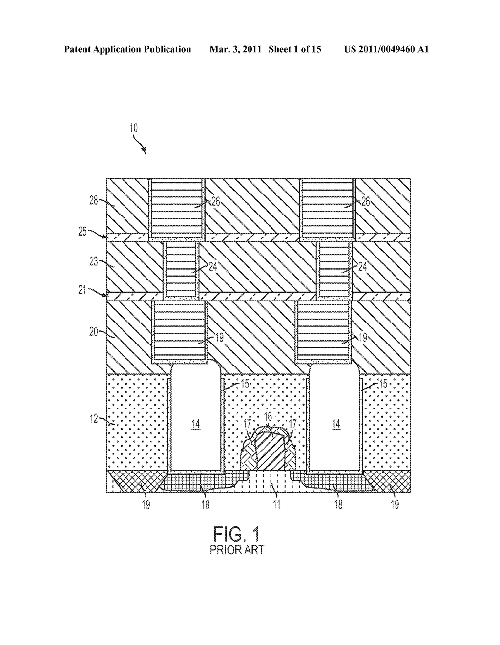 SINGLE MASK ADDER PHASE CHANGE MEMORY ELEMENT - diagram, schematic, and image 02