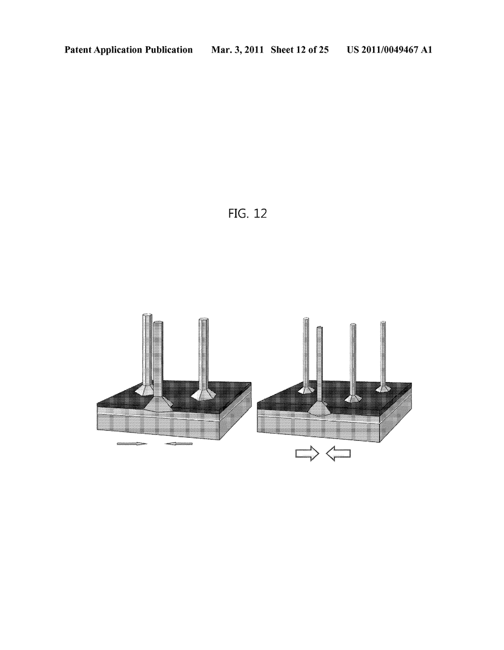 Manufacturing method of metal oxide nanostructure and electronic element having the same - diagram, schematic, and image 13