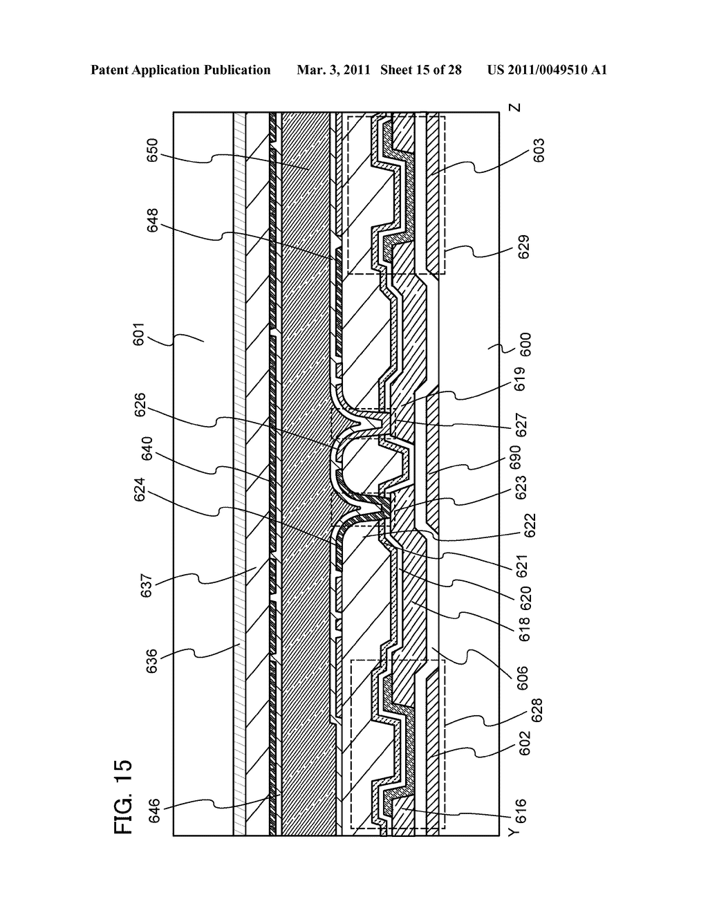 DISPLAY DEVICE AND METHOD FOR MANUFACTURING THE SAME - diagram, schematic, and image 16