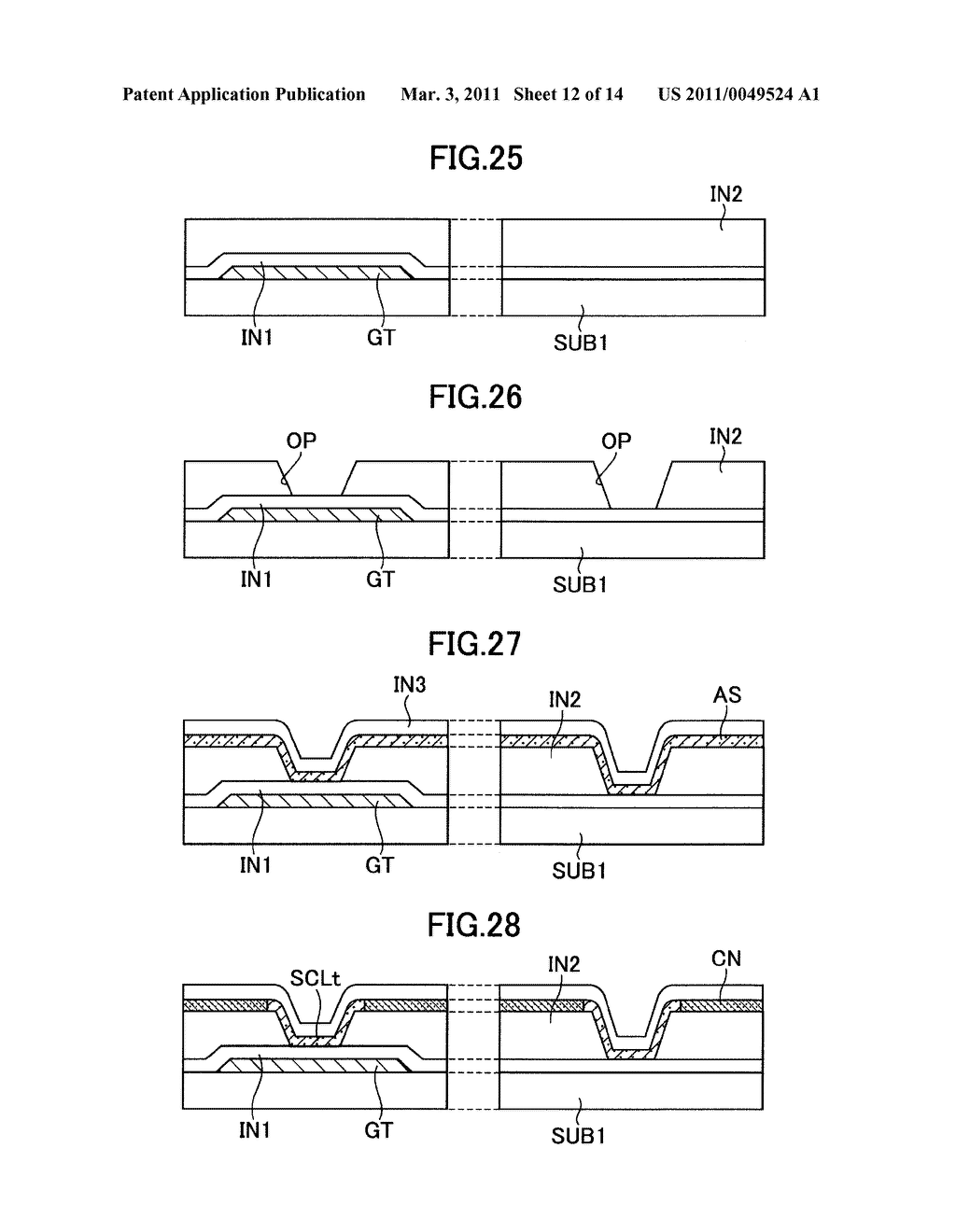 DISPLAY DEVICE AND MANUFACTURING METHOD THEREOF - diagram, schematic, and image 13