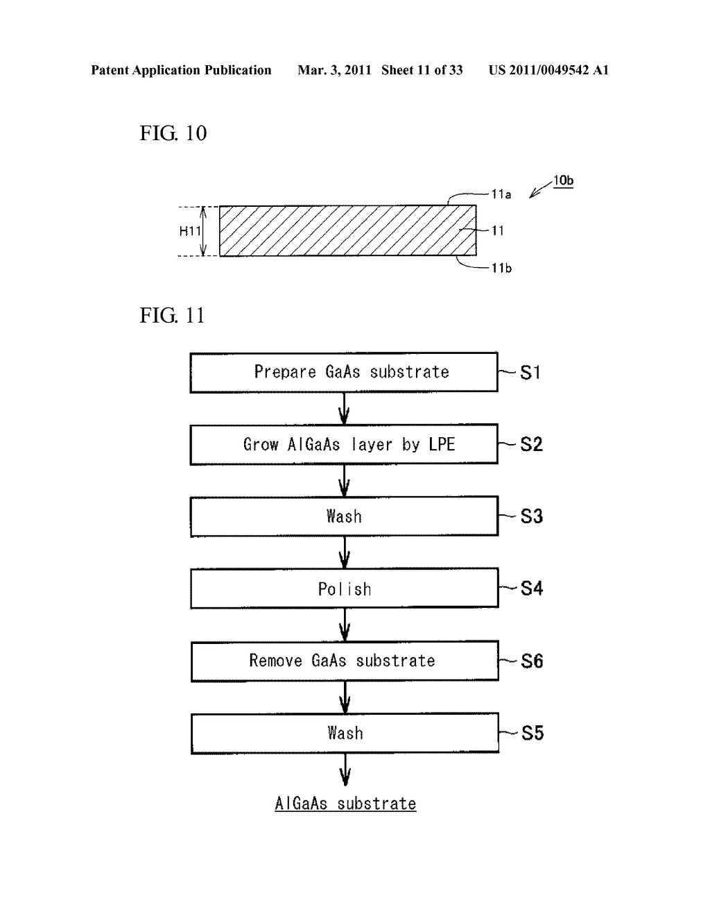 AlxGa(1-x)As Substrate, Epitaxial Wafer for Infrared LEDs, Infrared LED, Method of Manufacturing AlxGa(1-x)As Substrate, Method of Manufacturing Epitaxial Wafer for Infrared LEDs, and Method of Manufacturing Infrared LEDs - diagram, schematic, and image 12