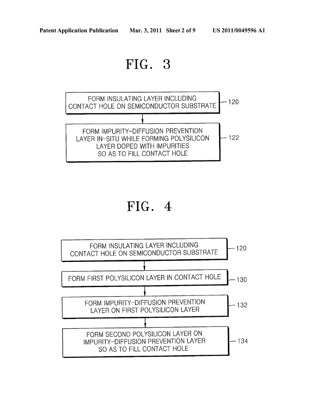 Semiconductor Device Having Impurity Doped Polycrystalline Layer Including Impurity Diffusion Prevention Layer and Dynamic Random Memory Device Including the Semiconductor Device - diagram, schematic, and image 03