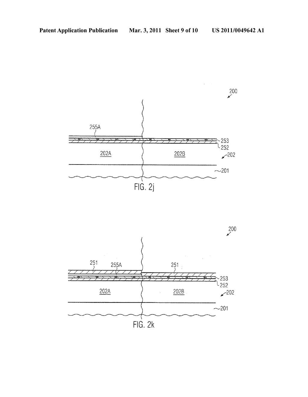 WORK FUNCTION ADJUSTMENT IN HIGH-K GATE STACKS INCLUDING GATE DIELECTRICS OF DIFFERENT THICKNESS - diagram, schematic, and image 10