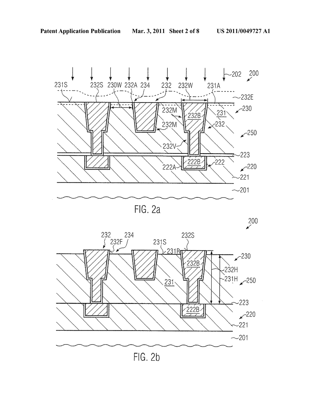 RECESSED INTERLAYER DIELECTRIC IN A METALLIZATION STRUCTURE OF A SEMICONDUCTOR DEVICE - diagram, schematic, and image 03