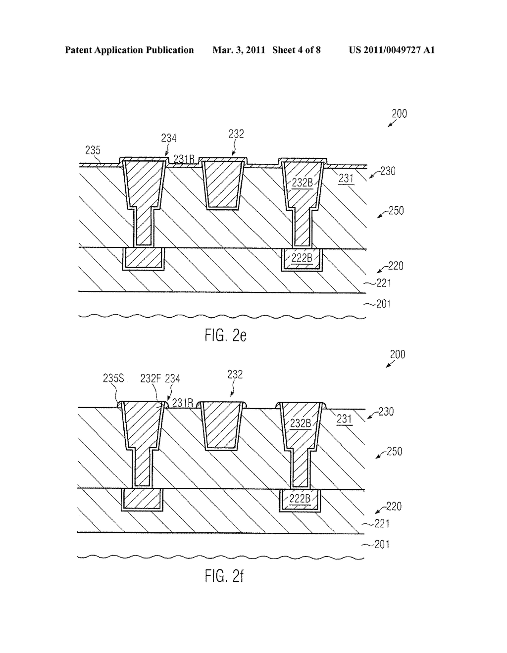 RECESSED INTERLAYER DIELECTRIC IN A METALLIZATION STRUCTURE OF A SEMICONDUCTOR DEVICE - diagram, schematic, and image 05