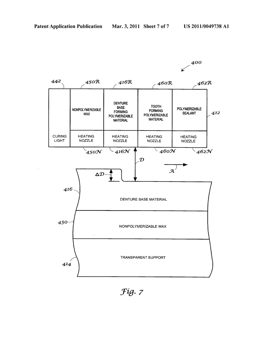 Methods for making dental prosthesis by three-dimensional printing - diagram, schematic, and image 08