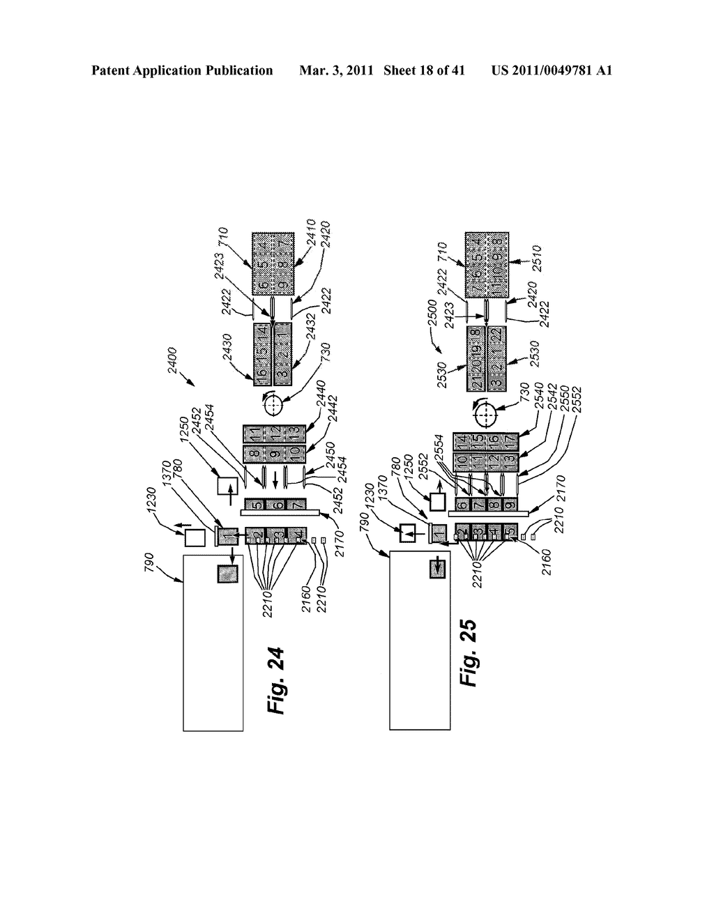 SYSTEM AND METHOD FOR INLINE CUTTING AND STACKING OF SHEETS FOR FORMATION OF BOOKS - diagram, schematic, and image 19