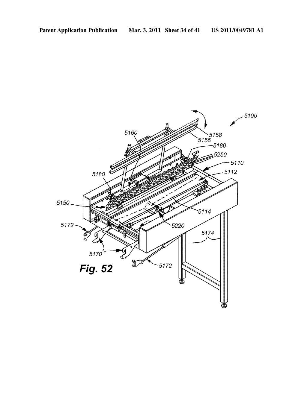 SYSTEM AND METHOD FOR INLINE CUTTING AND STACKING OF SHEETS FOR FORMATION OF BOOKS - diagram, schematic, and image 35