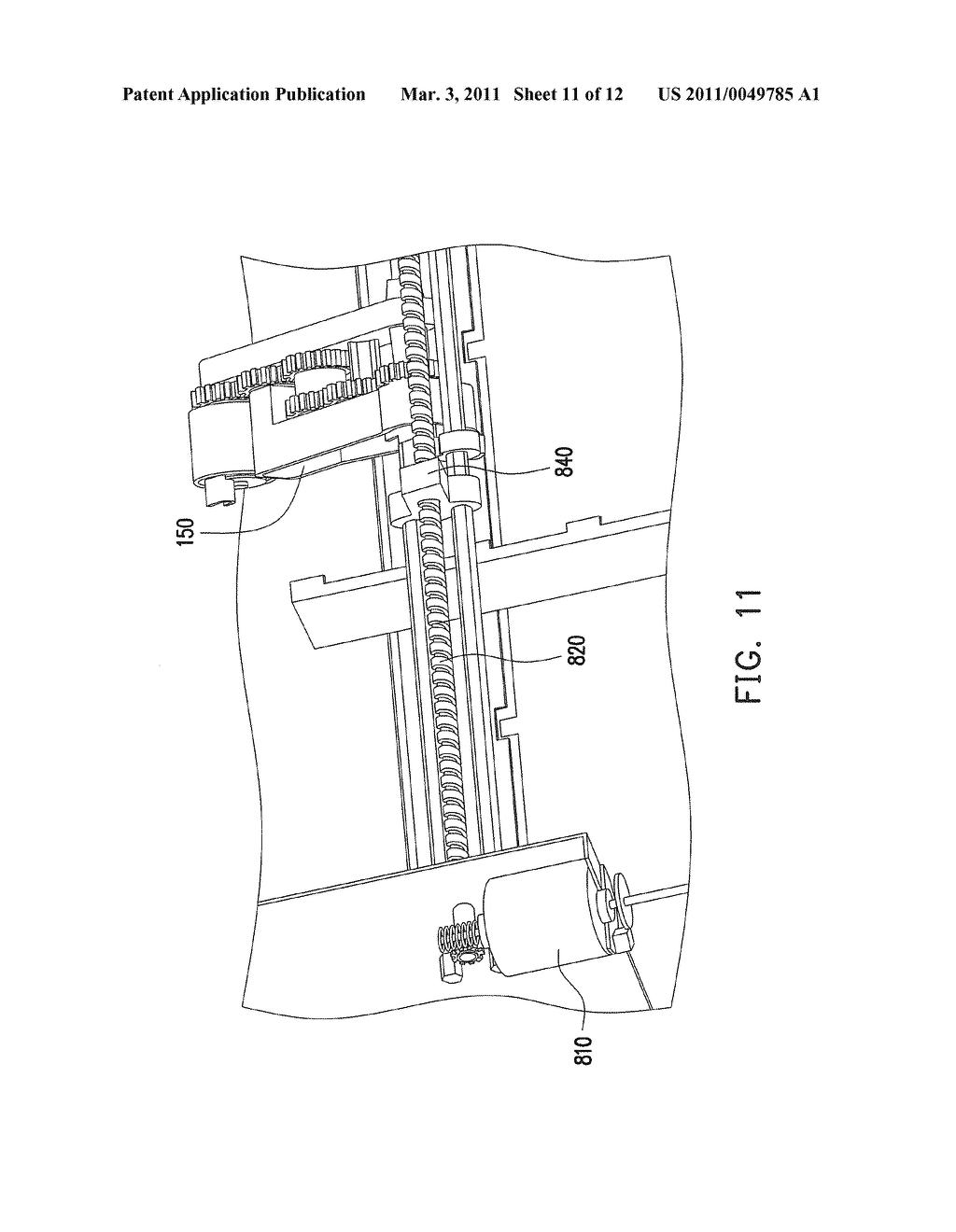 PAPER TRAY OF PRINTER - diagram, schematic, and image 12