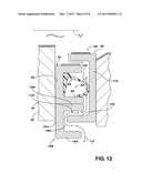 Seal System Between Transition Duct Exit Section and Turbine Inlet in a Gas Turbine Engine diagram and image