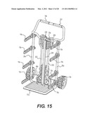 ROLLING CONTAINER ASSEMBLY WITH ADJUSTABLE STORAGE UNITS diagram and image