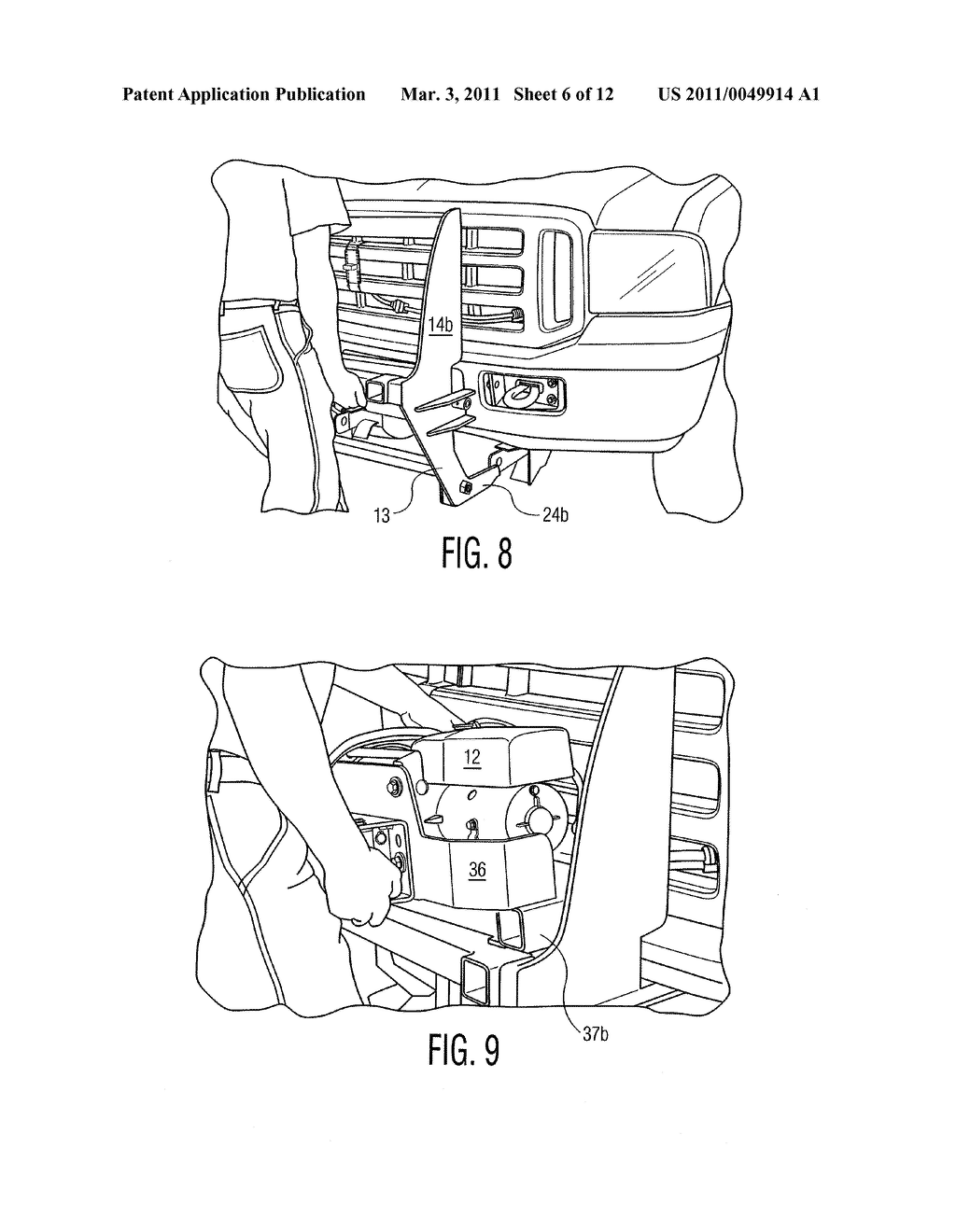 DEVICE FOR MOUNTING AN ACCESSORY ON A MOTOR VEHICLE - diagram, schematic, and image 07