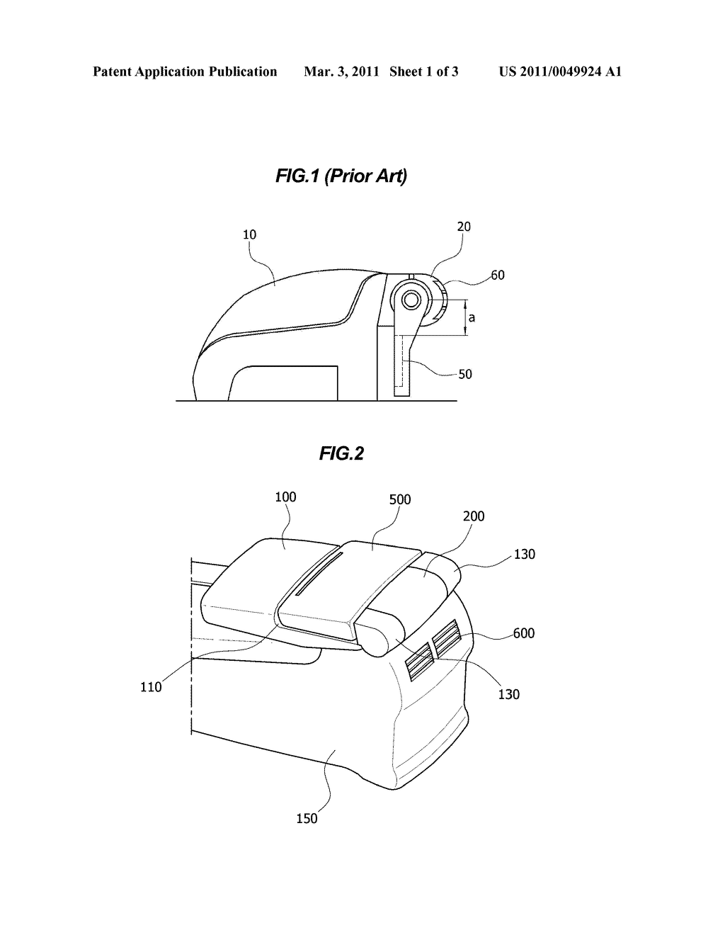 REAR MONITOR MOUNTING STRUCTURE INTEGRATED WITH ARMREST - diagram, schematic, and image 02