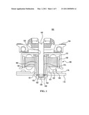 BEARING STRUCTURE AND SPINDLE MOTOR HAVING THE SAME diagram and image