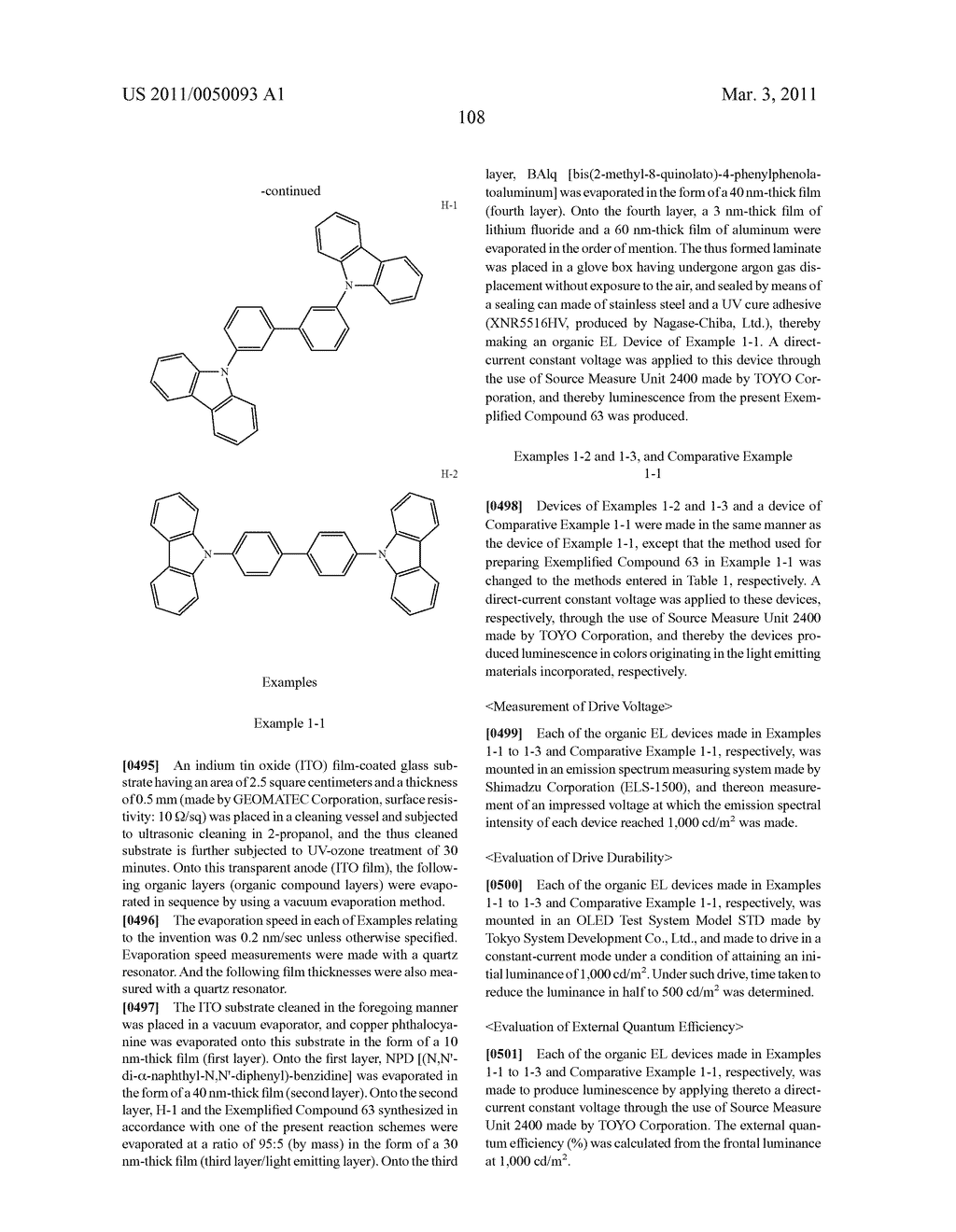 METHOD OF FORMING METAL COMPLEX COMPOUND, AND ORGANIC ELECTROLUMINESCENCE DEVICE - diagram, schematic, and image 110