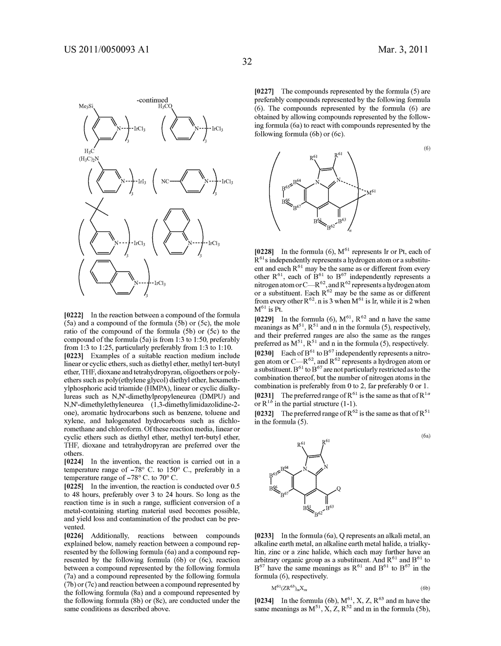 METHOD OF FORMING METAL COMPLEX COMPOUND, AND ORGANIC ELECTROLUMINESCENCE DEVICE - diagram, schematic, and image 34