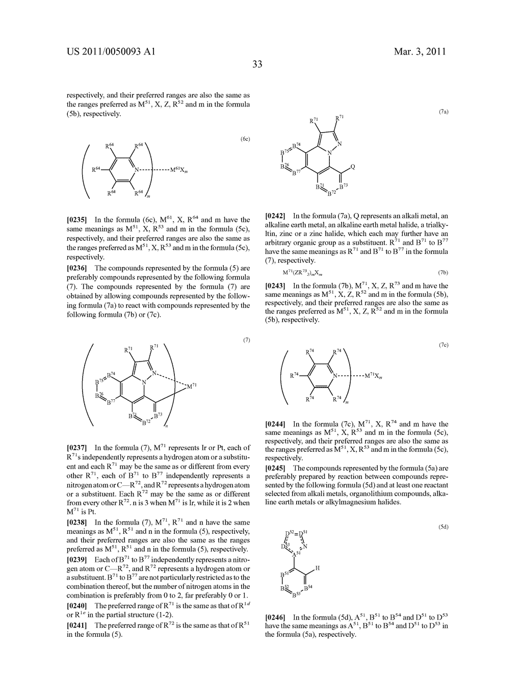 METHOD OF FORMING METAL COMPLEX COMPOUND, AND ORGANIC ELECTROLUMINESCENCE DEVICE - diagram, schematic, and image 35