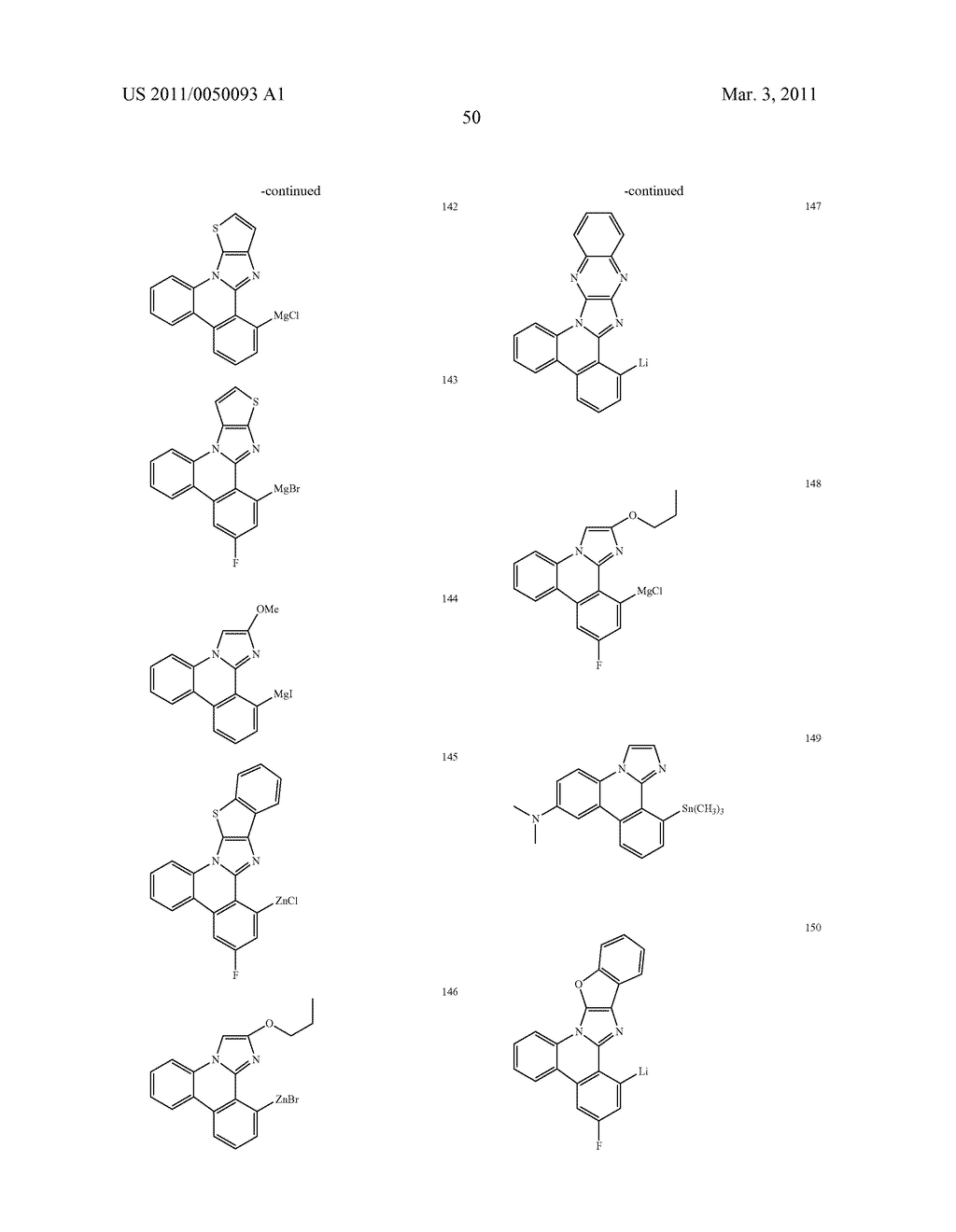 METHOD OF FORMING METAL COMPLEX COMPOUND, AND ORGANIC ELECTROLUMINESCENCE DEVICE - diagram, schematic, and image 52