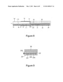 Integrated circuit module having a display device diagram and image