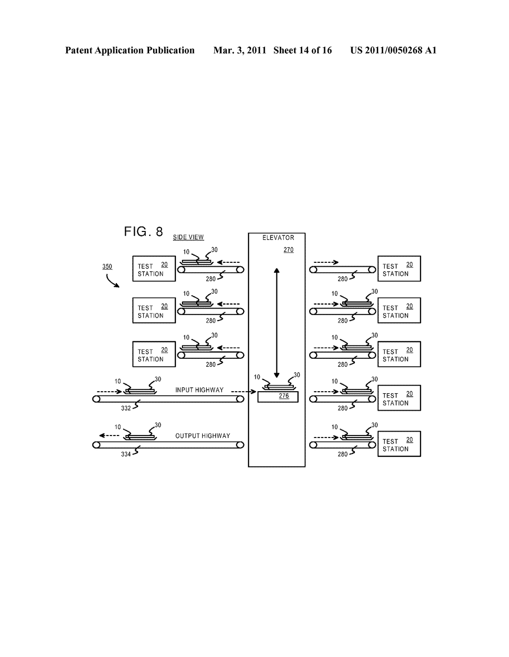 Parking Structure Memory-Module Tester that Moves Test Motherboards Along a Highway for Remote Loading/Unloading - diagram, schematic, and image 15