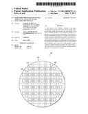 SEMICONDUCTOR WAFER HAVING TEST MODULES INCLUDING PIN MATRIX SELECTABLE TEST DEVICES diagram and image