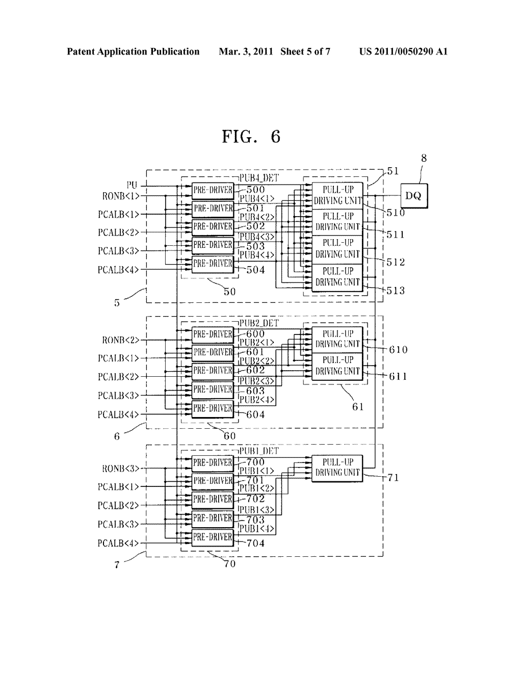 OUTPUT DRIVER CIRCUIT - diagram, schematic, and image 06