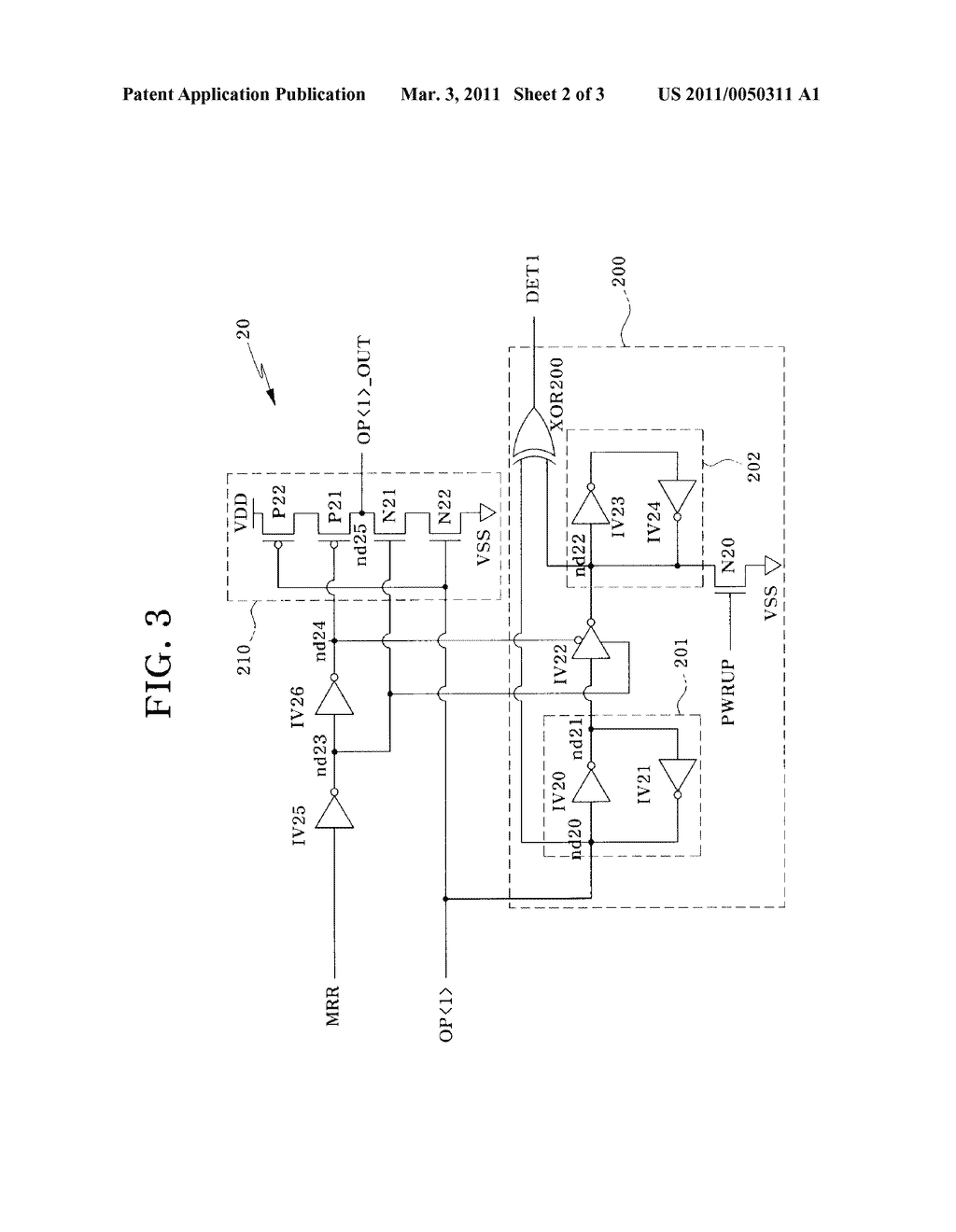 FLAG SIGNAL GENERATION CIRCUIT AND SEMICONDUCTOR DEVICE HAVING THE SAME - diagram, schematic, and image 03