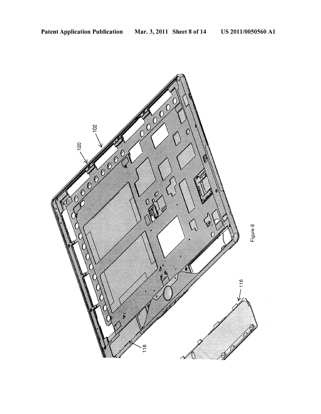 Thin Electronic Reader Device - diagram, schematic, and image 09