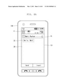 MOBILE TERMINAL AND METHOD OF COMPOSING MESSAGE USING THE SAME diagram and image