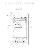 MOBILE TERMINAL AND METHOD OF COMPOSING MESSAGE USING THE SAME diagram and image