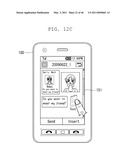 MOBILE TERMINAL AND METHOD OF COMPOSING MESSAGE USING THE SAME diagram and image