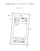 MOBILE TERMINAL AND METHOD OF COMPOSING MESSAGE USING THE SAME diagram and image