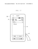 MOBILE TERMINAL AND METHOD OF COMPOSING MESSAGE USING THE SAME diagram and image