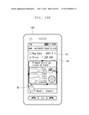 MOBILE TERMINAL AND METHOD OF COMPOSING MESSAGE USING THE SAME diagram and image